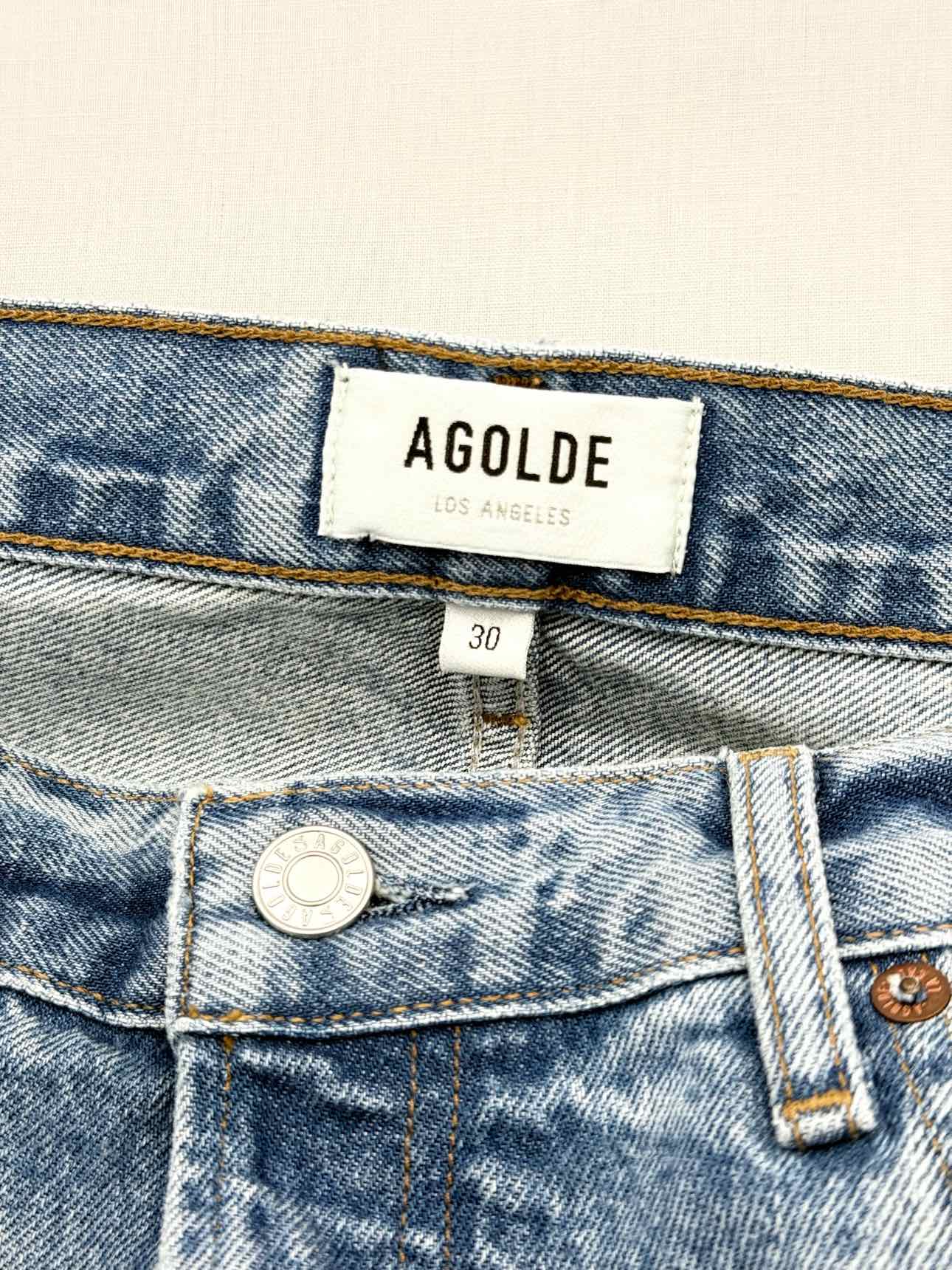 AGOLDE 90s Pinch Faded Blue Size 30 Jeans