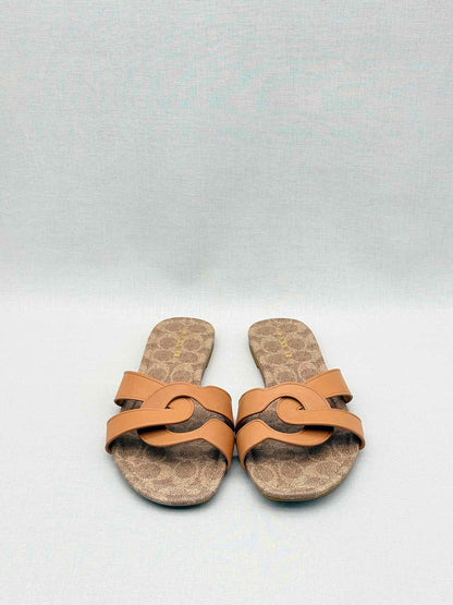 COACH Brown Size EU 39.5 Slide Mules