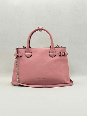 BURBERRY Banner Pink Tote Bag