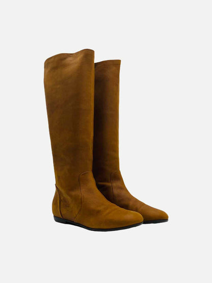 GIUSEPPE ZANOTTI Brown Size EU 36.5 Knee High Boots