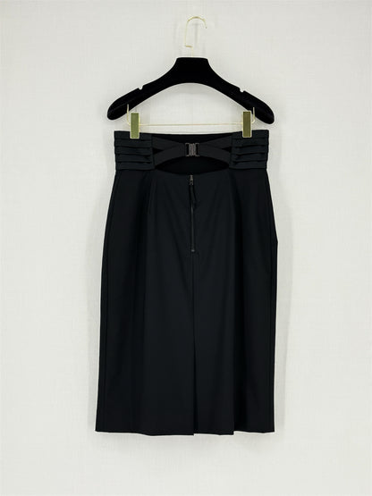 D & G Black Size US 6 Skirt