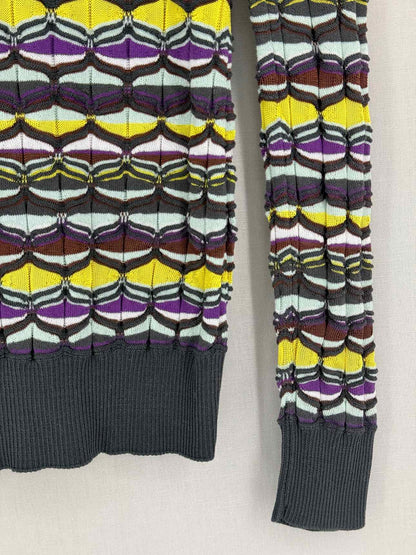 M MISSONI Black Multicolor Size US 6/8 Twinset
