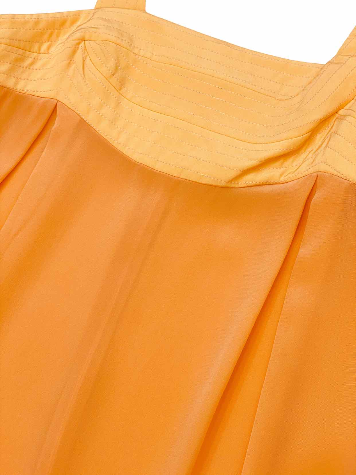 ANNE LEMAN Orange Size US 8 Short Dress