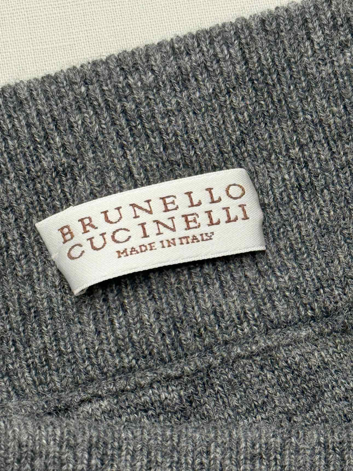 BRUNELLO CUCINELLI Grey Size Large Outfit Set