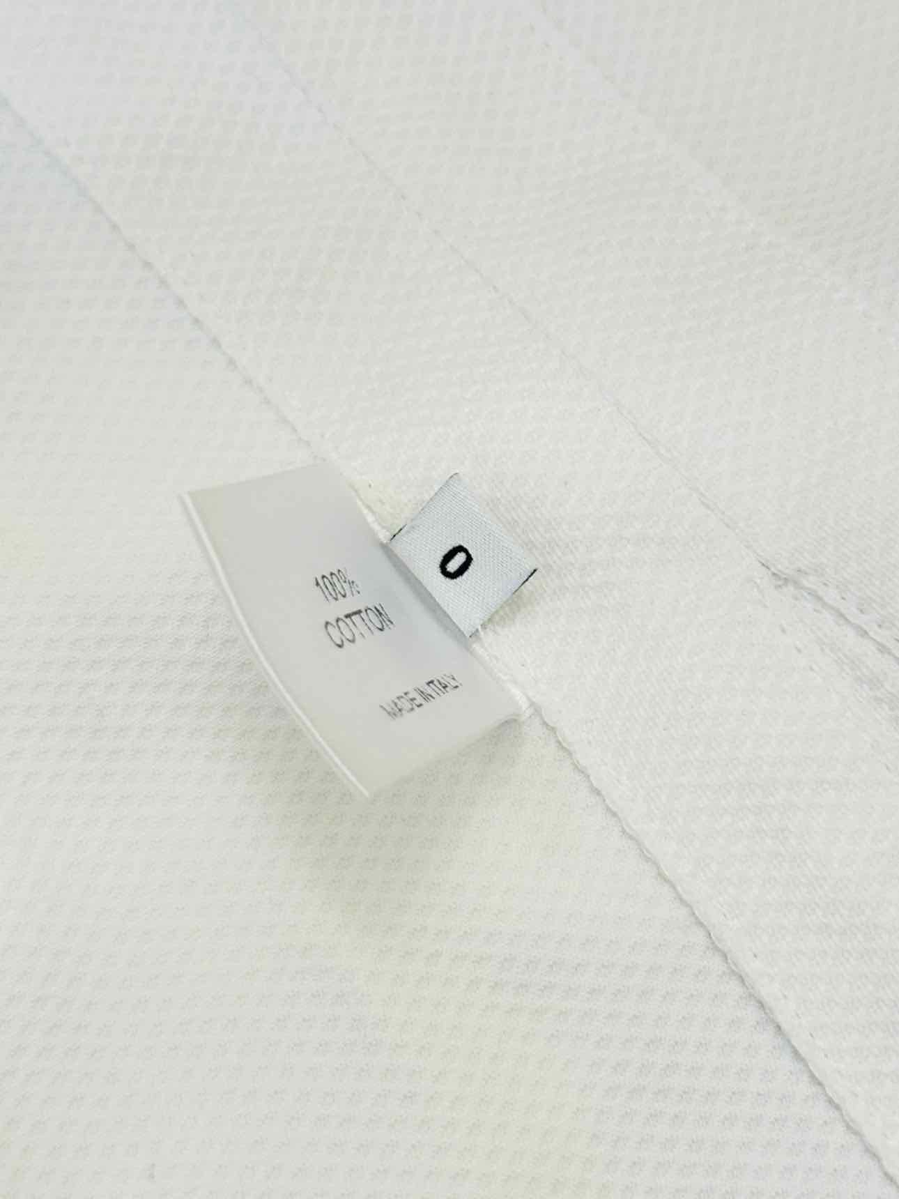 PROENZA SCHOULER Short Sleeve White Size US 0 Shirt