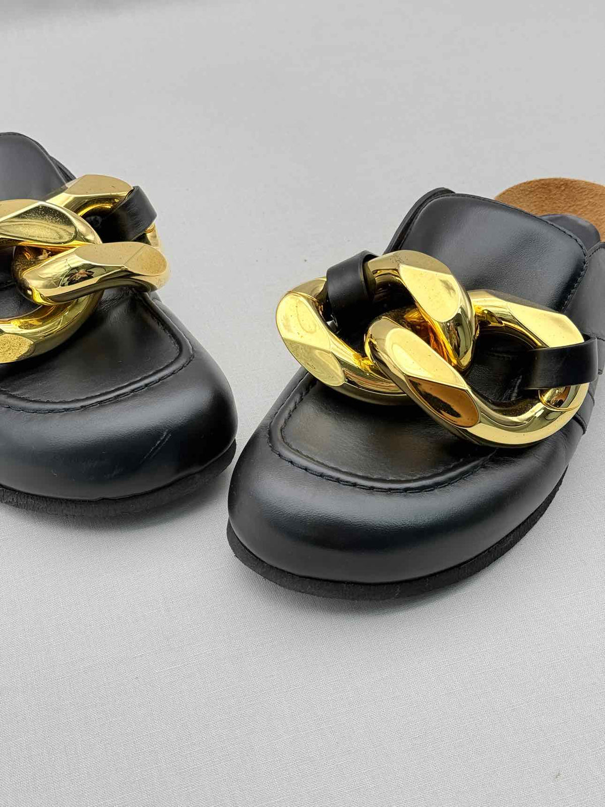 JW ANDERSON Chain Link Black Size EU 42 Loafers