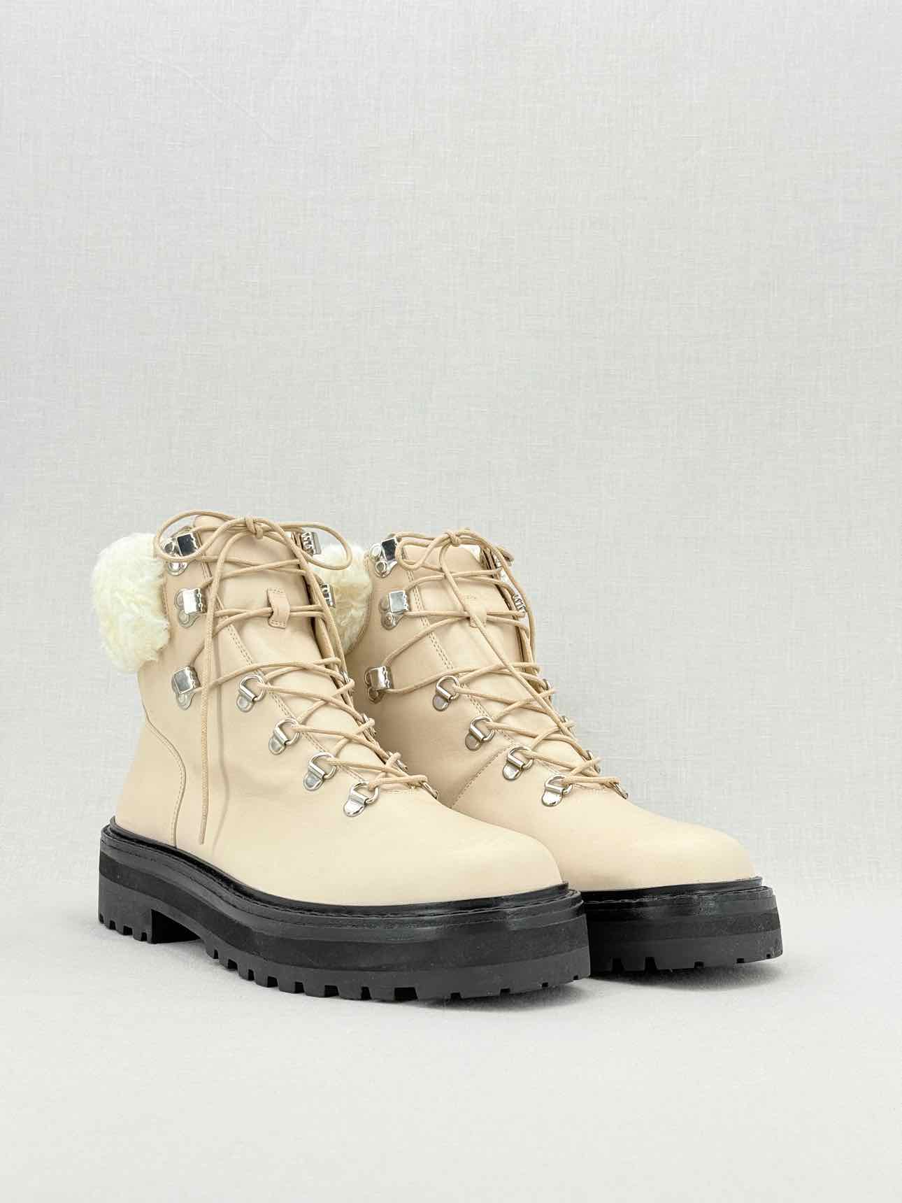 BLACK SUEDE STUDIO Dakota Beige Size EU 40 Boots