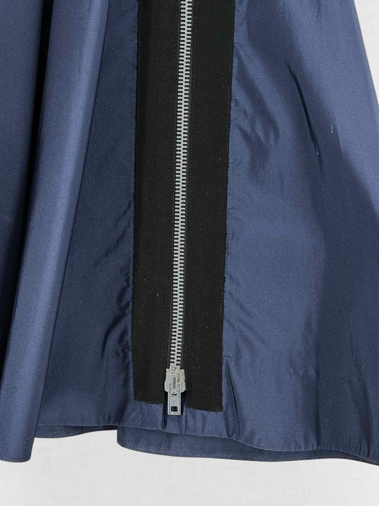 MIU MIU Navy Blue Size US 0 Knee Length Skirt