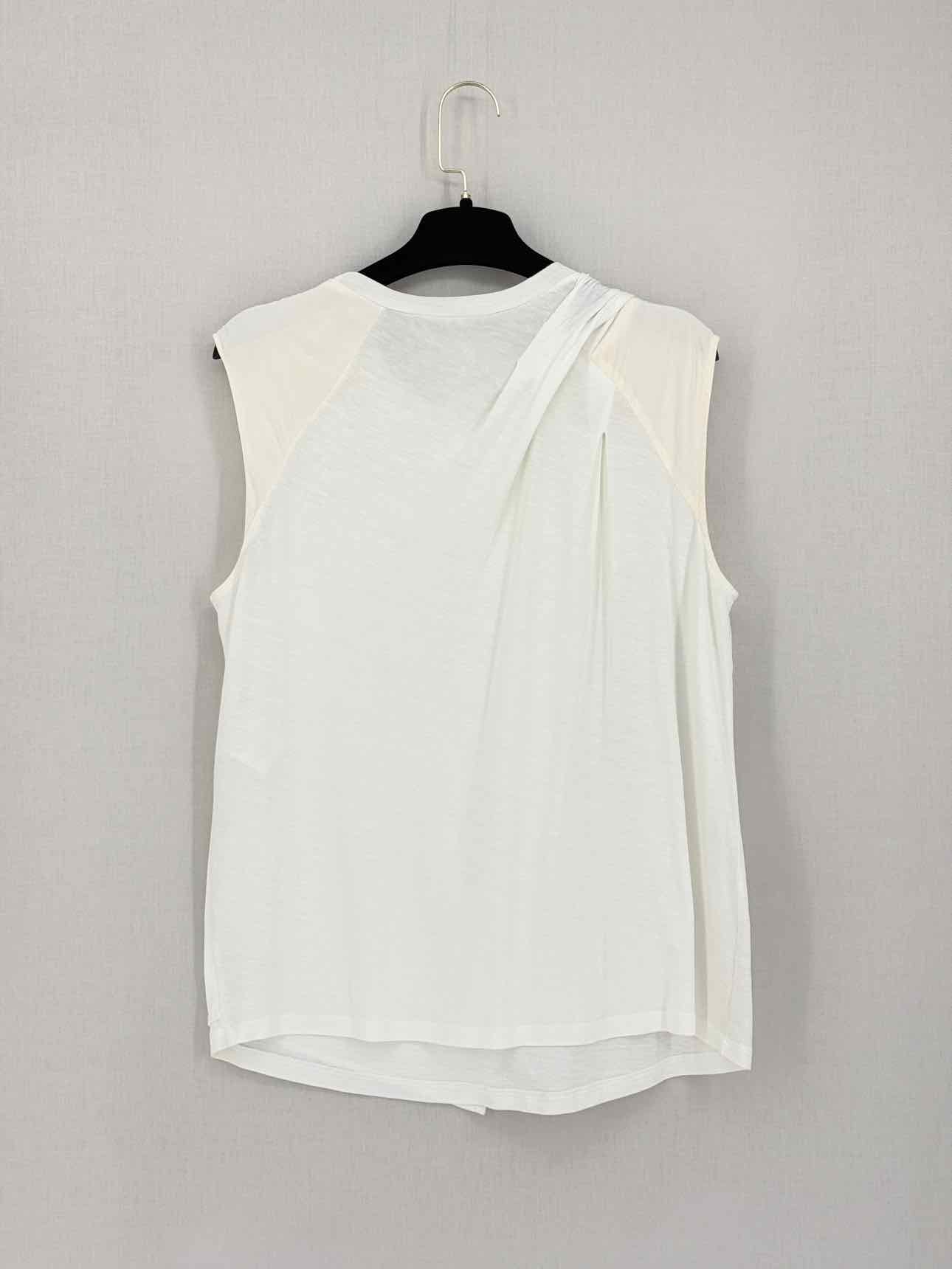 SANDRO White Size Medium Tank Top