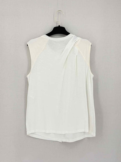 SANDRO White Size Medium Tank Top