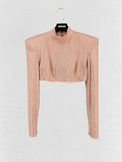 BRONX & BANCO Metallic Peach Size Medium Outfit Set