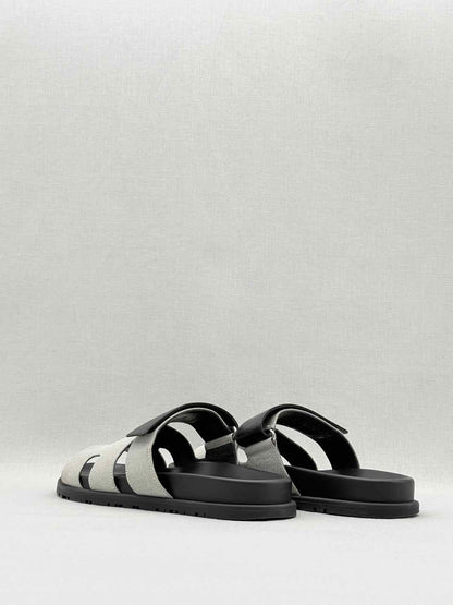 HERMES Chypre Grey Size EU 40 Sandals