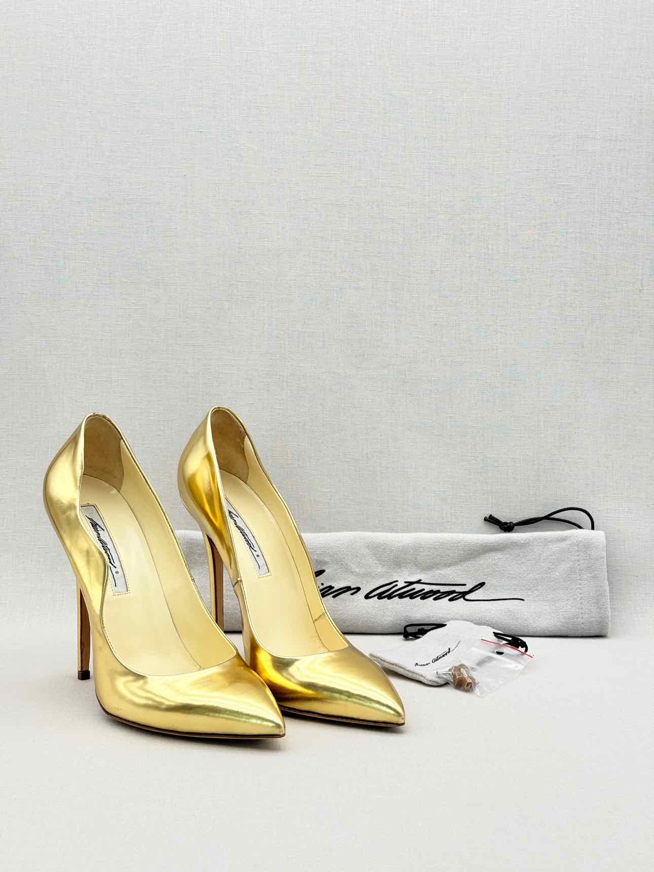 BRIAN ATWOOD SkyHigh Metallic Gold Size EU 40 Pumps