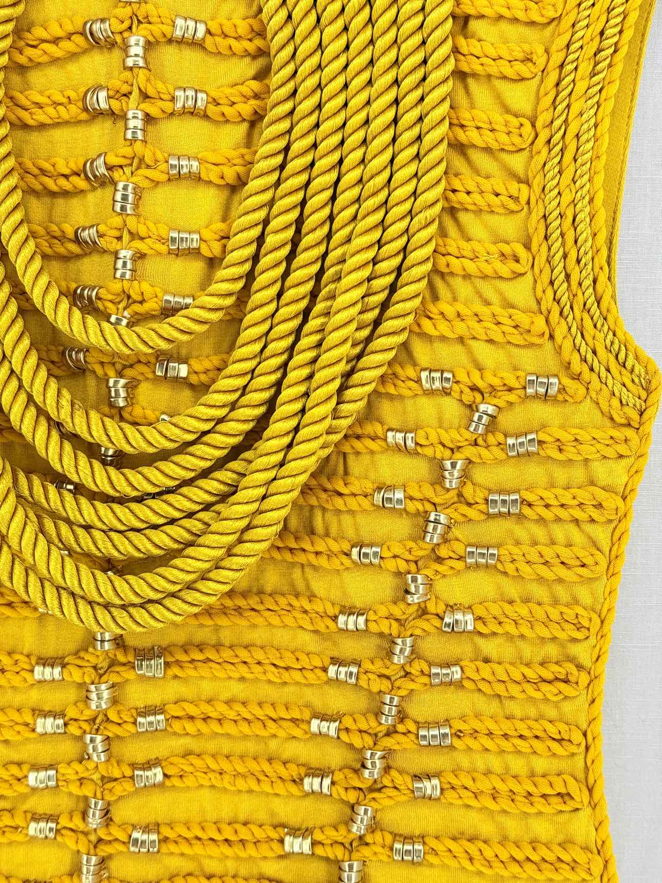 BALMAIN Yellow Size US 4 Top