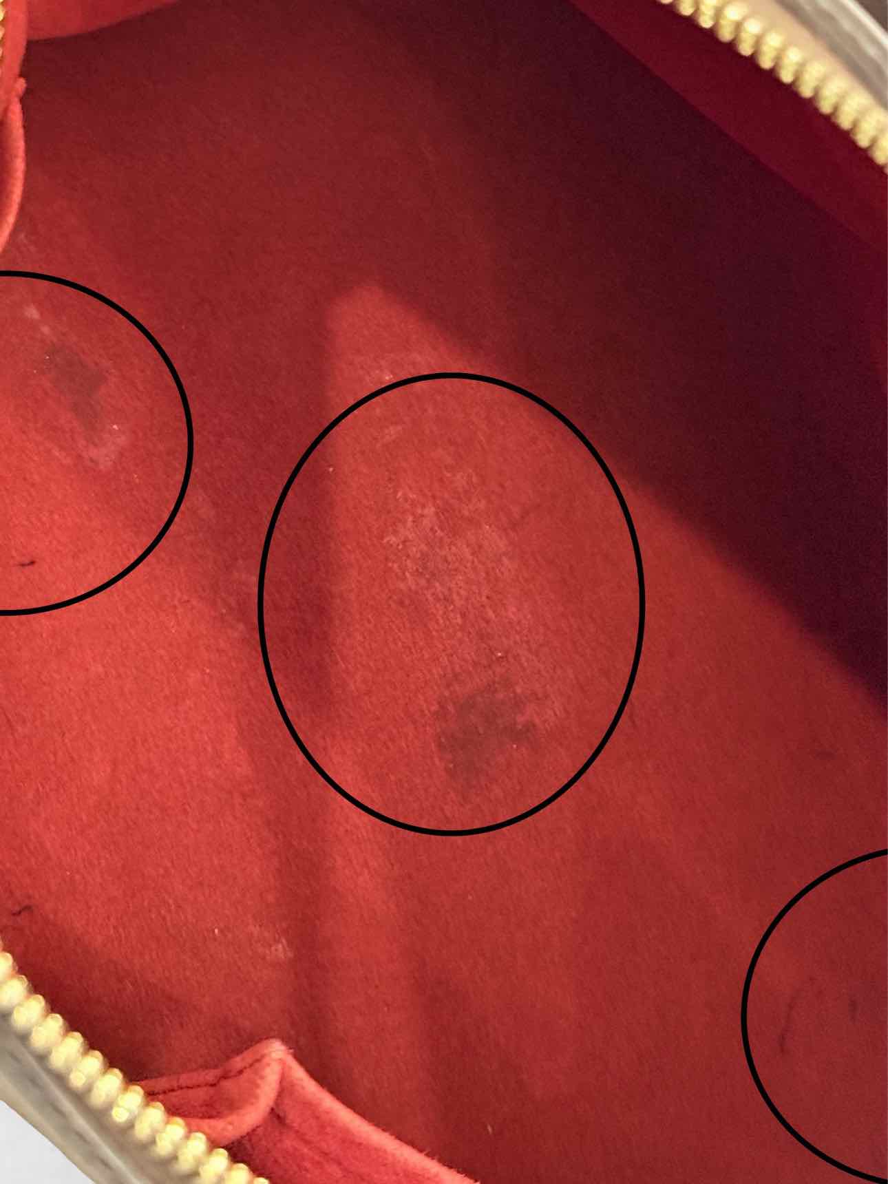 LOUIS VUITTON Trevi Brown Damier Ebene Top Handle