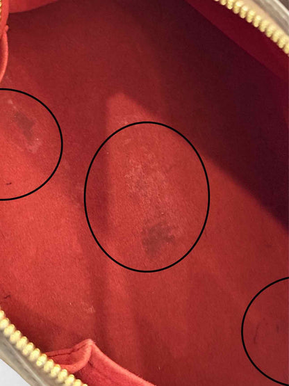 LOUIS VUITTON Trevi Brown Damier Ebene Top Handle