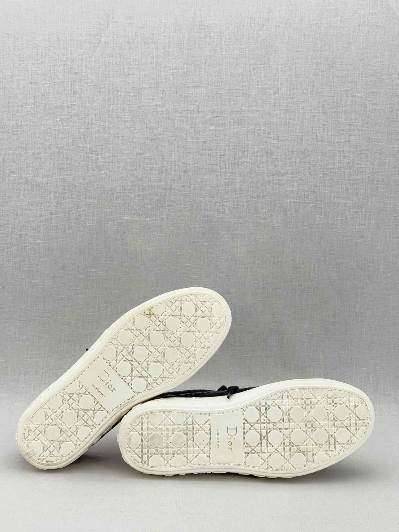 CHRISTIAN DIOR Walk'n'Dior Black Size EU 38.5 Sneakers