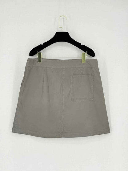 THEORY Khaki Size US 10 Mini Skirt
