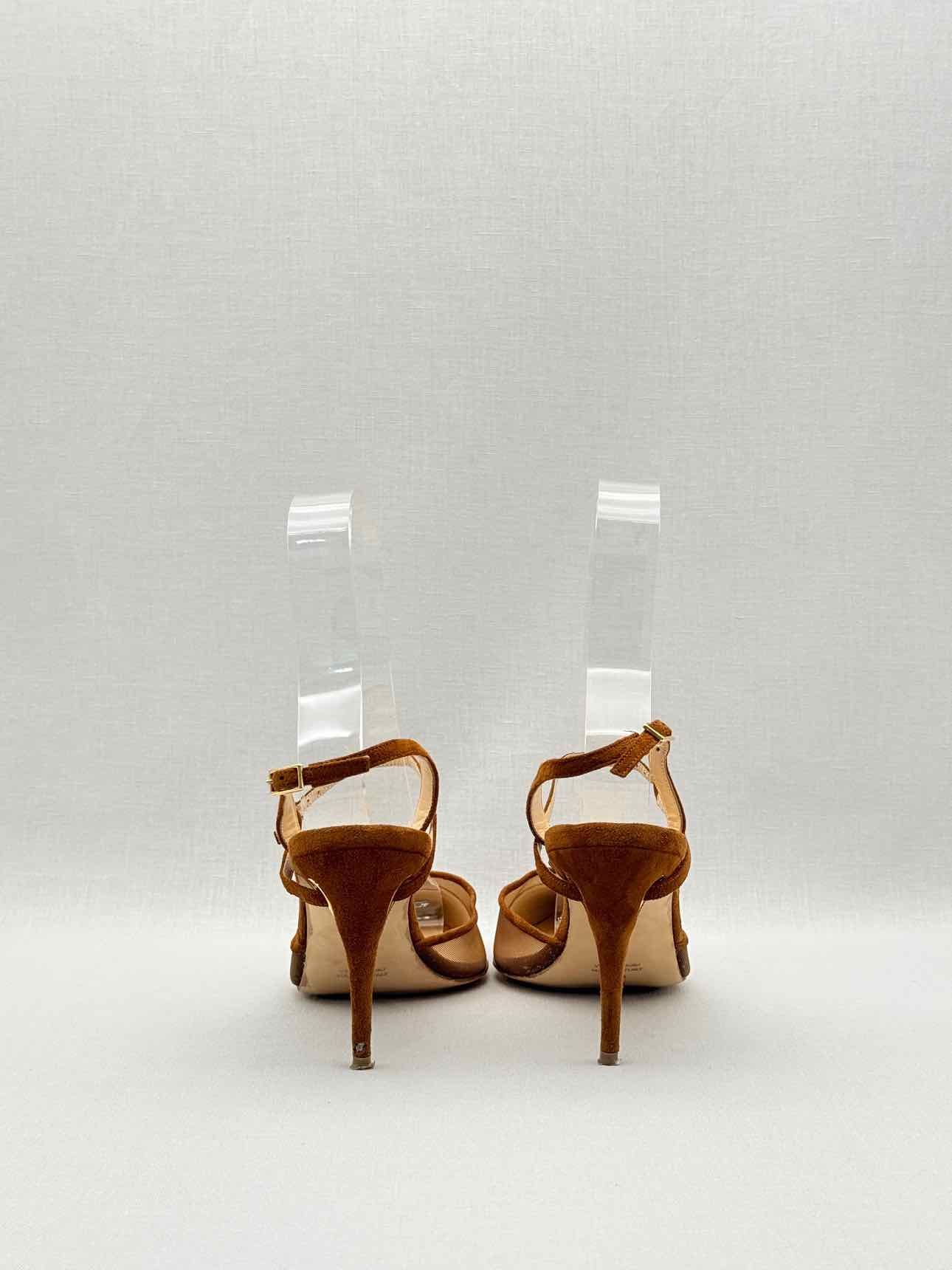 JENNIFER CHAMANDI Brown Size EU 37.5 Heeled Sandals