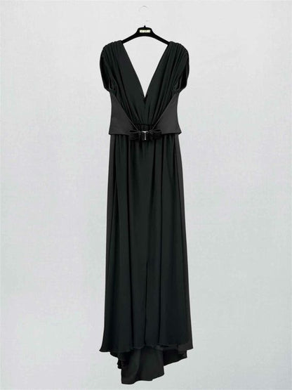 VALENTINO Black Size US 10 Long Dress