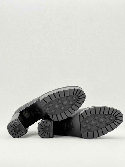 HERMES Punchy Black Size EU 39 Ankle Boots