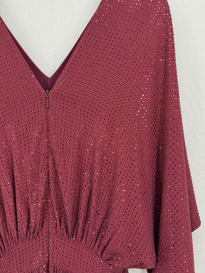 GUCCI Burgundy Size US 8 Long Dress