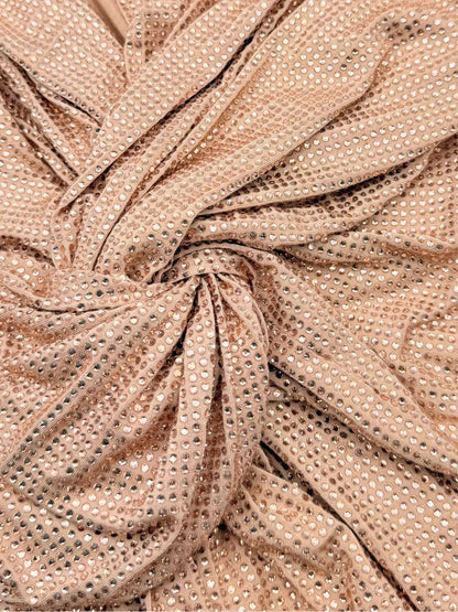 BRONX & BANCO Metallic Peach Size Medium Outfit Set
