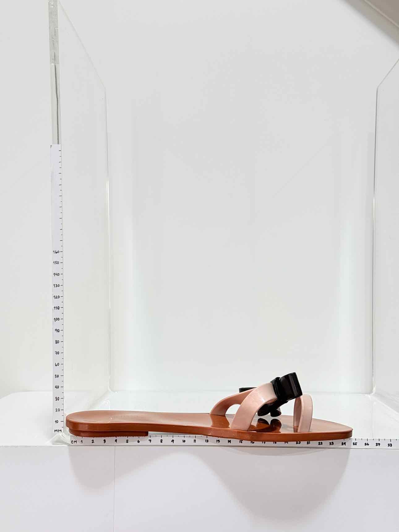MELISSA Harmony Beige & Black Size EU 39 Sandals
