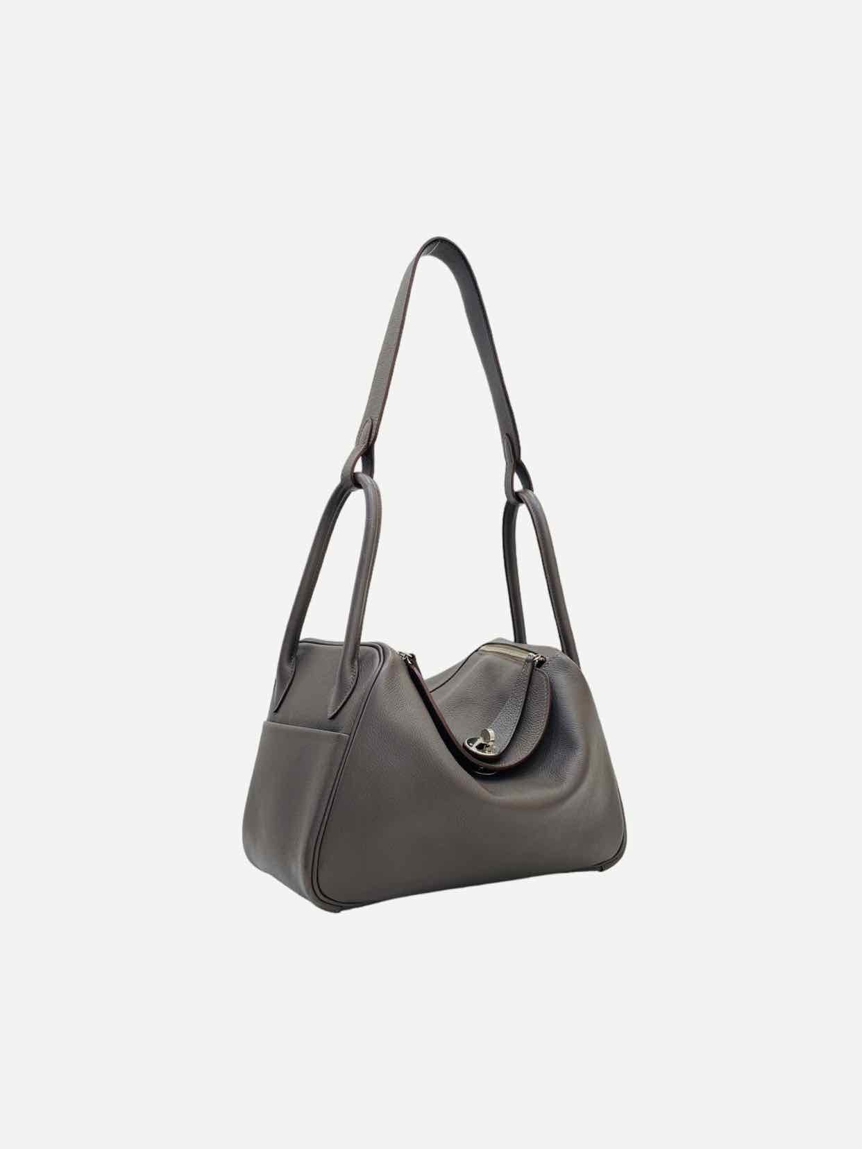 HERMES Lindy 26 Etain Shoulder Bag