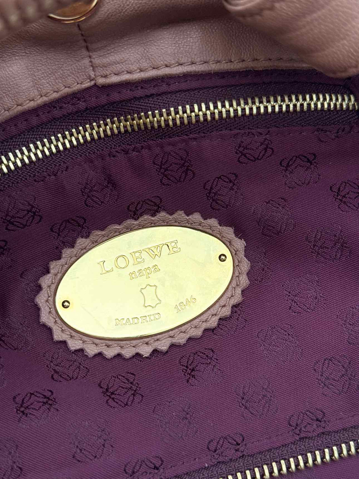 LOEWE Aire Pale Pink Top Handle