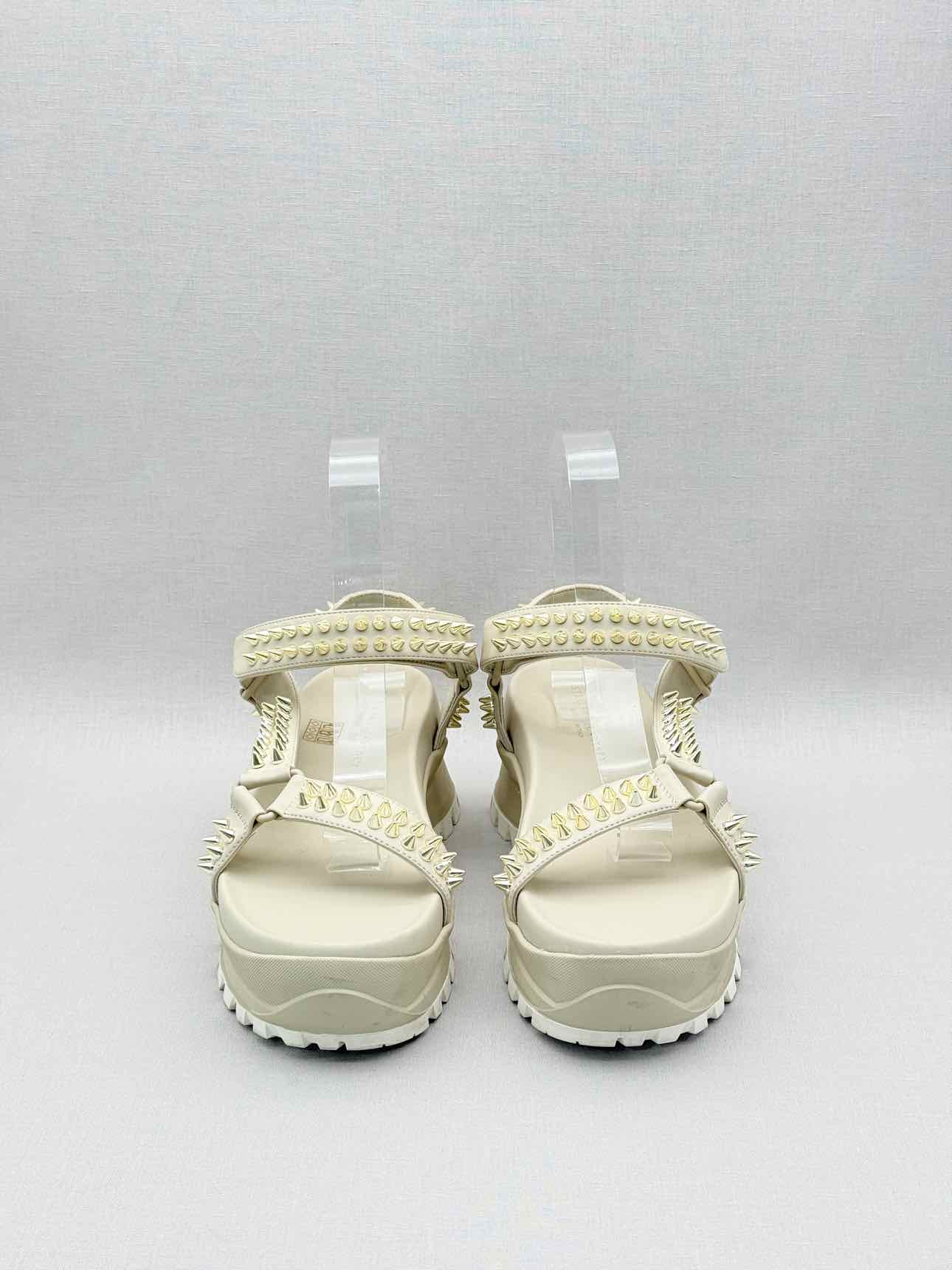 STELLA MCCARTNEY Cream Size EU 40 Platform Sandals