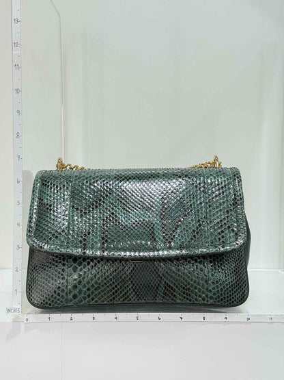 DOLCE & GABBANA Miss Margarita Green Shoulder Bag
