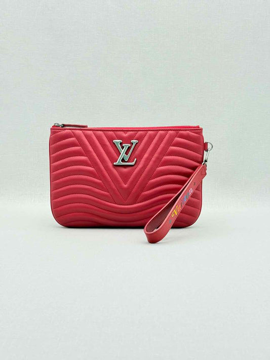 LOUIS VUITTON New Wave Red Clutch