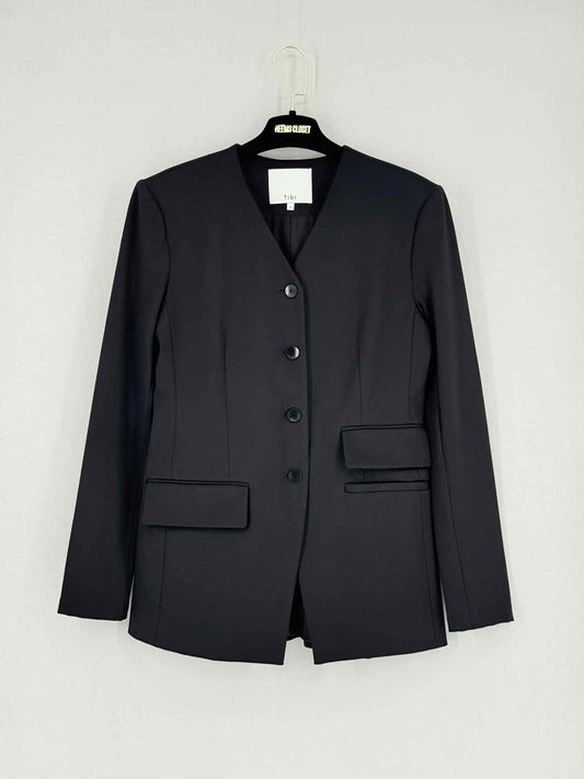 TIBI Black Size US 6 Jacket