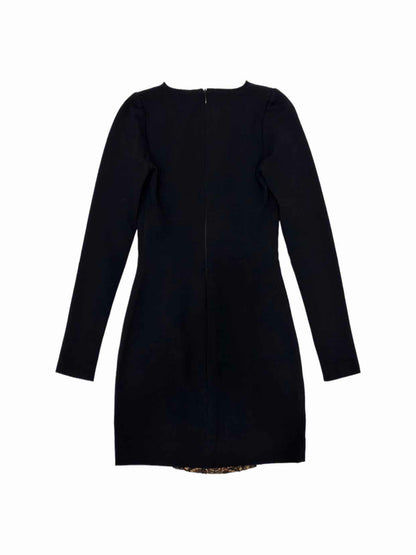 EMILIO PUCCI Bodycon Lace Detail Size US 4 Short Dress
