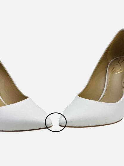 SAM EDELMAN White Pumps 38