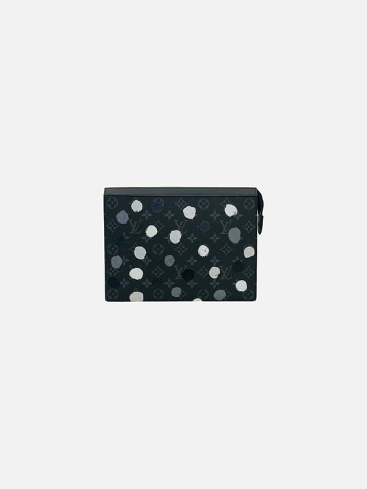 LOUIS VUITTON Pochette Black Multicolor Clutch