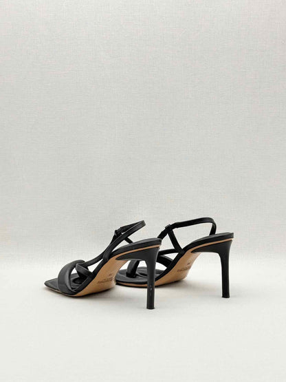 JACQUEMUS Les Limone Black Size EU 36 Heeled Sandals