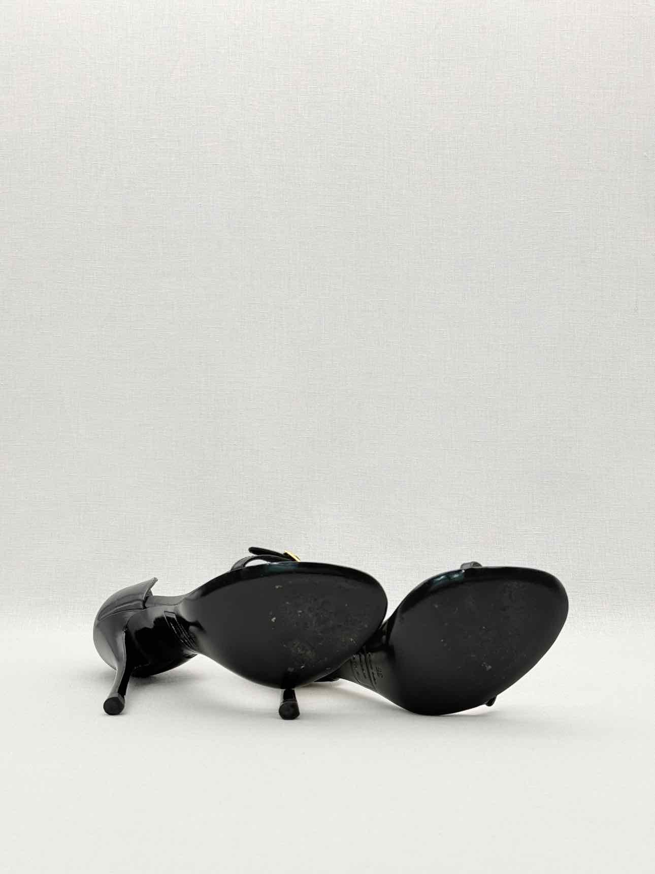 DSQUARED2 Black Size EU 36 Heeled Sandals