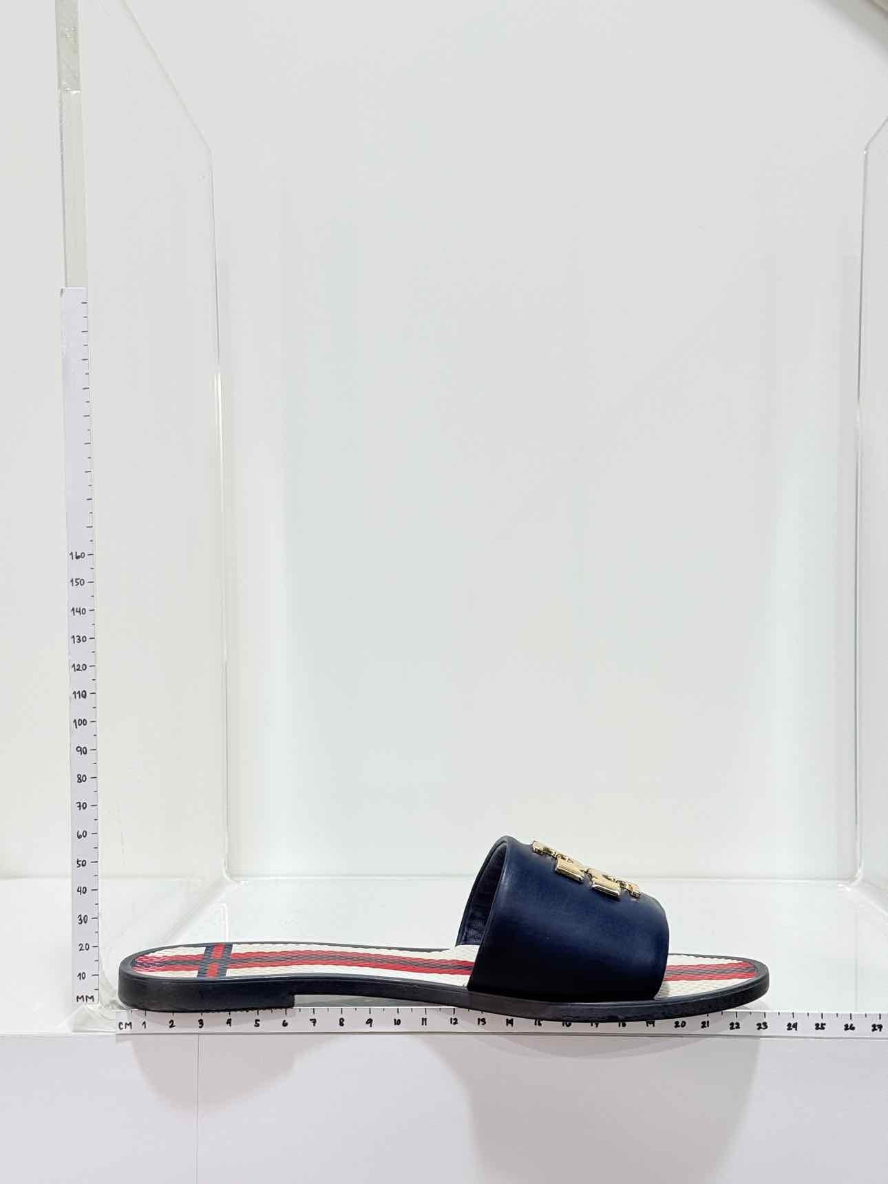 TORY BURCH Everly Blue Size EU 36 Slides