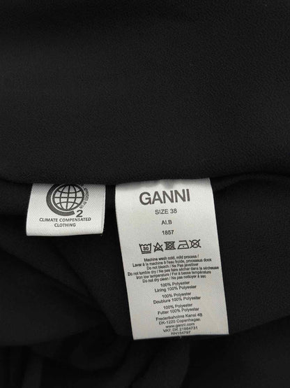 GANNI Black Size US 8 Midi Dress