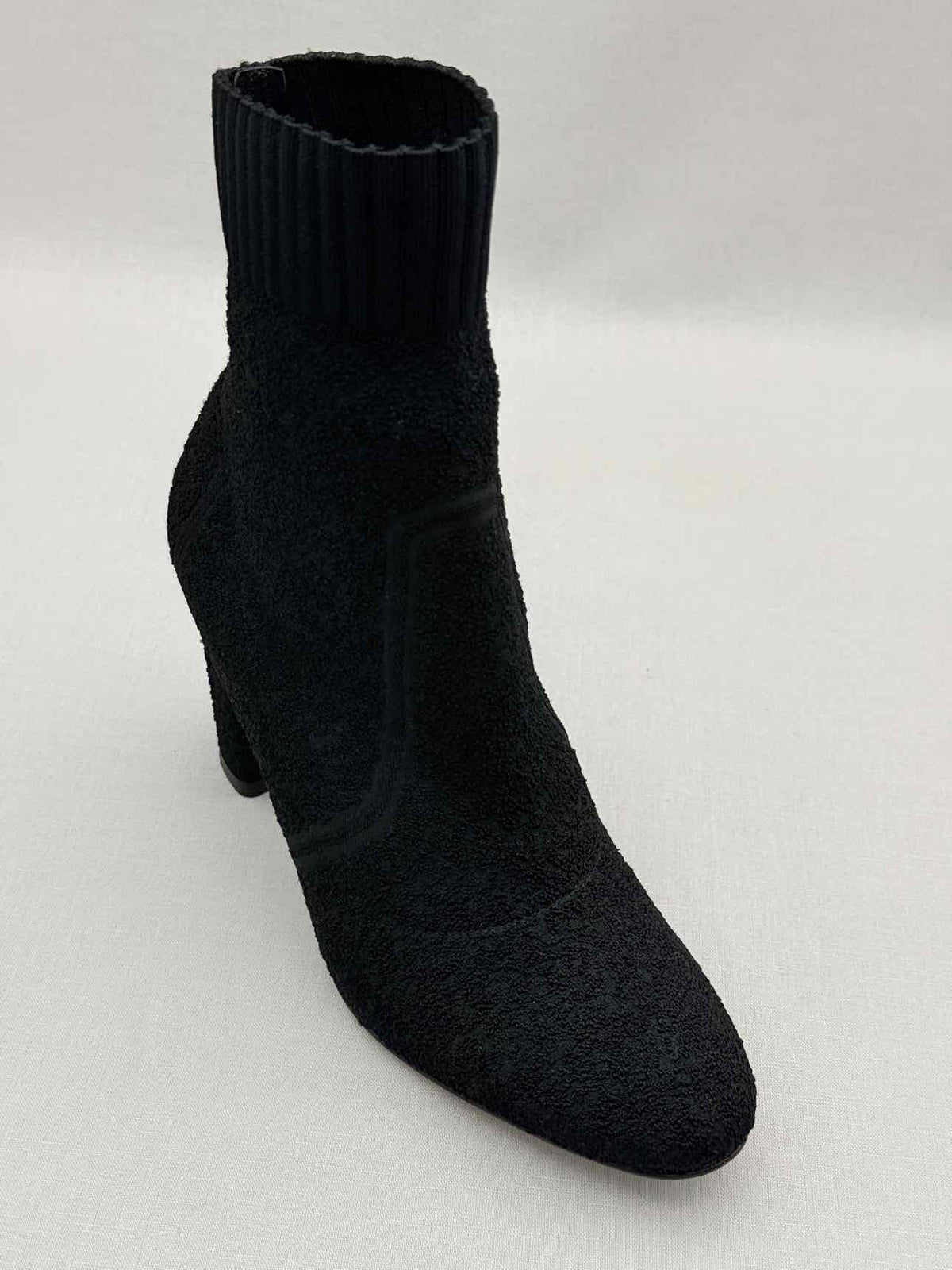 GIANVITO ROSSI Sock Black Size EU 37.5 Ankle Boots