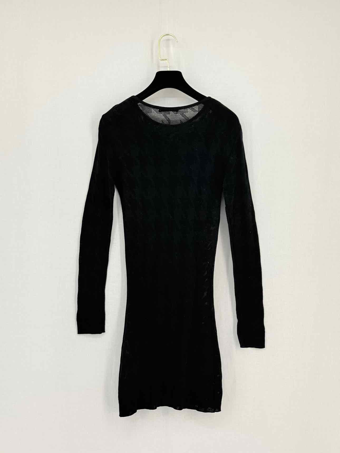 BALMAIN Black Size US 2 Short Dress