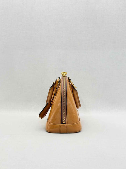 LOUIS VUITTON Alma Tan Monogram Top Handle