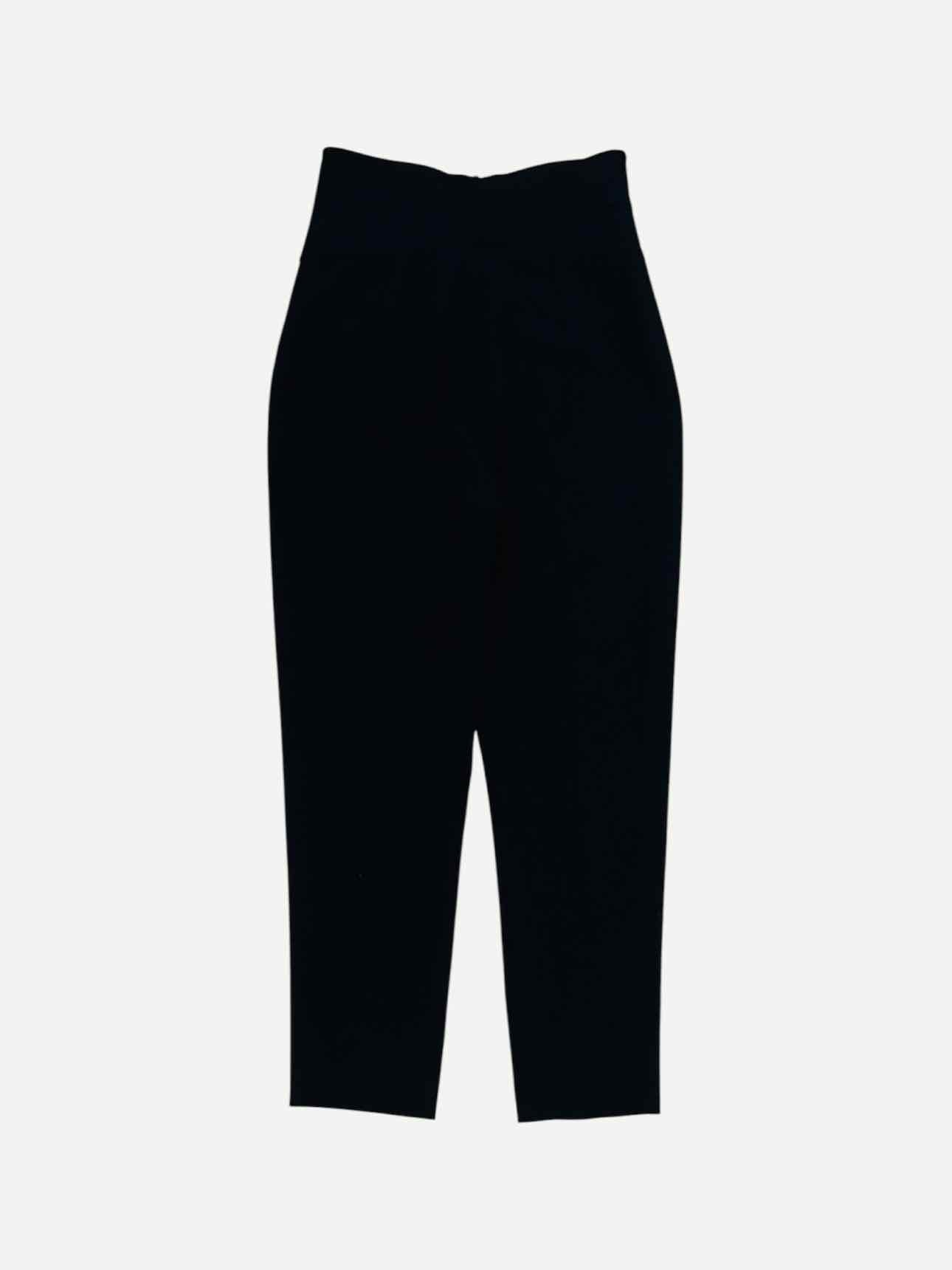 KAREN MILLEN High Waisted Black Pants