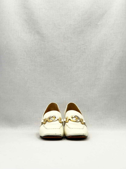 GUCCI Zumi Moccasin Off-white Size EU 35.5 Pumps