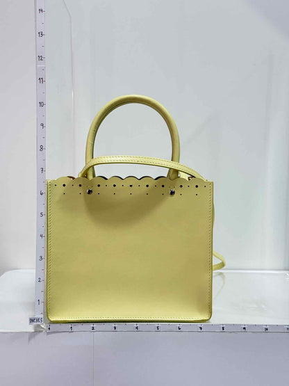 ALIA Garance Yellow Tote Bag