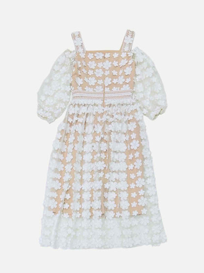 SAFFRON BOUTIQUE White Size US 8 Knee Length Dress