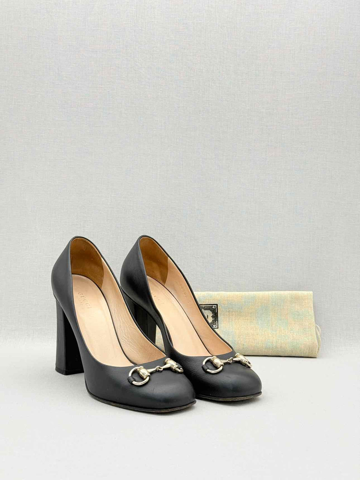 GUCCI Horsebit Black Size EU 37.5 Pumps