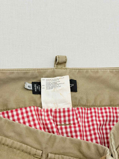 DSQUARED2 Military Khaki Size US 4 Mini Skirt
